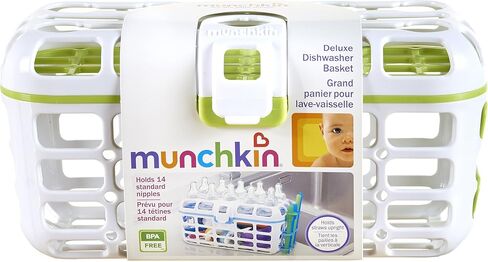 Munchkin Deluxe Dishwasher Basket, Colors May Vary in Kuwait