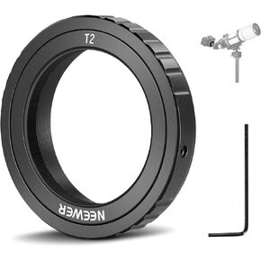 NEEWER T Ring with M42 Threads Compatible with Sony A Mount Cameras & Telescopes, Lens Adapter Ring for a99II a99 a900 a850 a77 II a77 a65 a58 a57 a55 a37 a35 a33 a700 a580 a560 a550 etc, LA-03