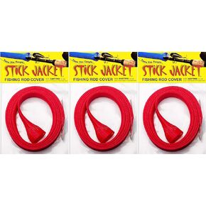 أغطية قصبة الصيد من RITE-HITE Orin Briant عبوة من 3 قطع - صب أحمر؛ حافظ على قضيبك آمن ومن التشابك ...... in Kuwait