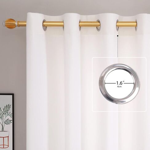 Velvet Curtains for Living Room - Light Blocking Velvet Curtain Panels Privacy Grommet Window Drapes for Bedroom Sliding Glass Door 2 Panels (Burgundy, 52W*96L) in Saudi Arabia