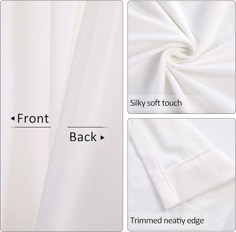 Velvet Curtains for Living Room - Light Blocking Velvet Curtain Panels Privacy Grommet Window Drapes for Bedroom Sliding Glass Door 2 Panels (Burgundy, 52W*96L) in Saudi Arabia