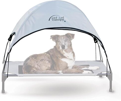 K&H Pet Products Pet Cot Canopy - Gray, Large 30 X 42 Inches in Kuwait