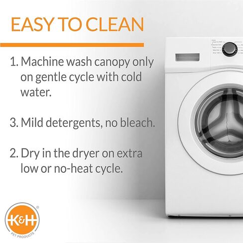 K&H Pet Products Pet Cot Canopy - Gray, Large 30 X 42 Inches in Kuwait