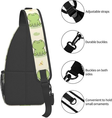 VOOHDDY Sling Bag For Women Men Travel Hiking Backpack Crossbody Shoulder Chest Bags Casual Daypack Sport in Saudi Arabia