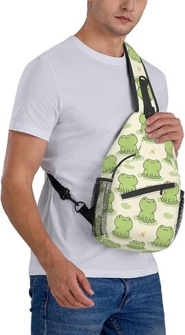 VOOHDDY Sling Bag For Women Men Travel Hiking Backpack Crossbody Shoulder Chest Bags Casual Daypack Sport in Saudi Arabia