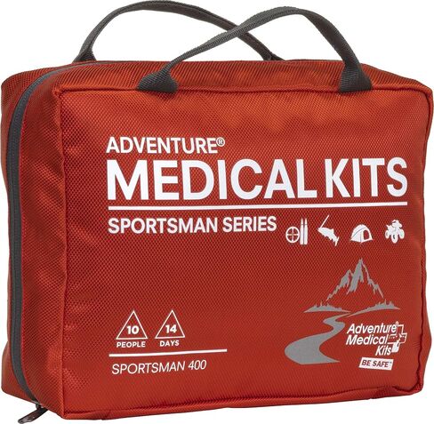 مجموعة أدوات الإسعافات الأولية للأماكن الخارجية من سلسلة Sportsman 400 من Adventure Medical - 180 قطعة in Kuwait