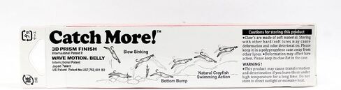 Yo-Zuri 3DB Crayfish Slow Sinking Lure, Prism Parrot, 3-Inch in Saudi Arabia