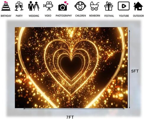 LTLYH 7x5ft عيد الحب خلفية التصوير الفوتوغرافي الحب القلب خلفية عيد الأم عيد ميلاد حفل زفاف راية ديكور استوديو الصور الدعائم 244 in Kuwait