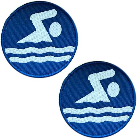 2 Pieces Compatible with Ghostbusters Halloween Embroidered Iron on Sew on Funny Patches NO Ghost Anti Ghostbusters Team Logo Applique Emblem for Costume Cosplay Uniform Kids Men Holiday Gift in Kuwait