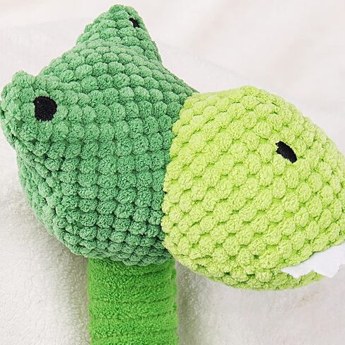 مجموعة ألعاب الكلاب القطيفة من KuddelMuddel، فيل مرح محشو وضفدع لطيف، لعبة تفاعلية ناعمة للحيوانات الأليفة للمضغ للجراء، هدية عيد ميلاد للسلالات الصغيرة والمتوسطة والكبيرة (عبوة من قطعتين) in Kuwait