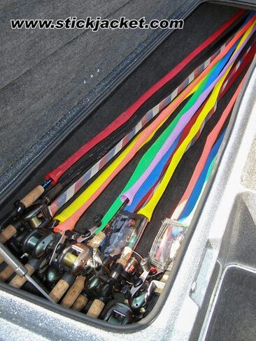 أغطية قصبة الصيد من RITE-HITE Orin Briant عبوة من 3 قطع - صب أحمر؛ حافظ على قضيبك آمن ومن التشابك ...... in Kuwait