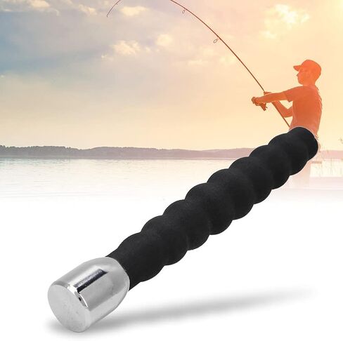 Fishing Bat,Aluminium Alloy 24mm Head Diameter Fishing Bat Tool Fish Priest with Non Slip EVA Foam Handle in Saudi Arabia