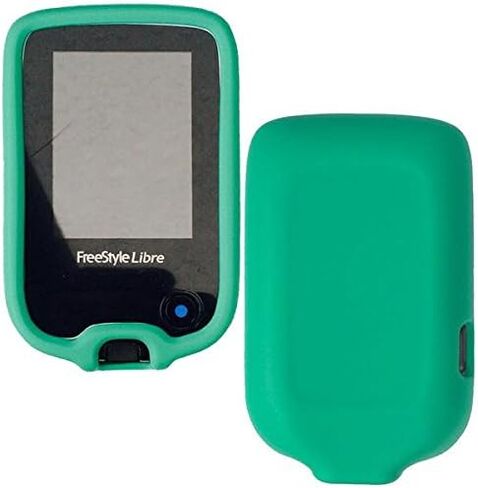 Rockadex - Silicone Case Compatible for Freestyle Libre Reader, Custom-Designed to Suit Libre 1 & 2, Diabetic Supplies… (Green) in Saudi Arabia
