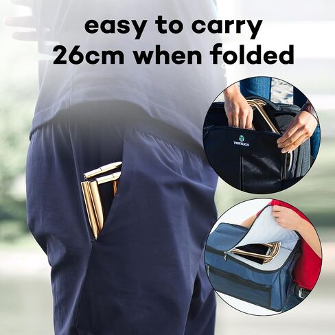 Portable Folding Stool for Adults, Collapsible Camping Chair with Carry Bag, Lightweight Outdoor Seat, Offer Safety and Durability for Rest, Travel, Fishing, Hunting, Gardening (Golden) in Saudi Arabia