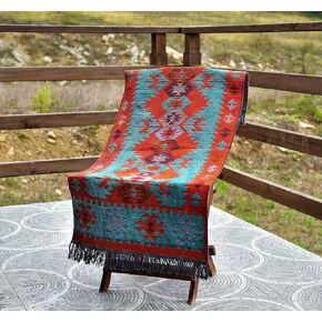 Secret Sea Collection Modern Bohemian Area Rug & Runner -Black-Grey, 2' x 3' ft, Reversible, Washable Cotton