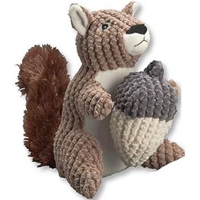 لعبة باتشورك بت ميرل السنجاب الفاخرة للكلاب من القطيفة القابلة للفصل 2 في 1 كبيرة in Kuwait