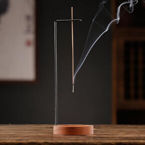 Simcat Backflow Incense Burner، حامل بخور الشلال مع 20 مخروط بخور خلفي و 30 عصا بخور، 1 حصيرة، 1 ملاقط، حامل بخور الفيل السيراميكي للعصي ديكور المنزل المكتبي in Kuwait