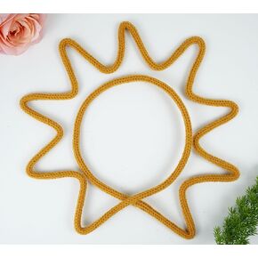 سلك محبوك للتعليق على الحائط مقاس 10 انش، ديكورات منزلية لغرفة الاطفال الصغار، ديكور غرفة لعب الاطفال، ديكور الشمس، أول رحلة حول الشمس، لافتة حضانة يو ار ماي صن شاين in Kuwait