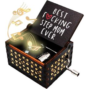 ukebobo Wooden Music Box- You are My Sunshine Music Box, Gifts for Step Mom- 1 Set(fk) in Kuwait