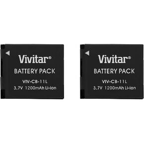 Vivitar VIV-CB-11LH Li-On Battery for Canon NB-11LH 1200Mah (Black) in Kuwait