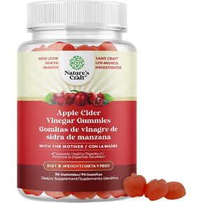 Gomitas ACV de Vinagre de Sidra de Manzana - Súpercomida Infusionada ACV Gomitas de Vitaminas para Adultos para Apoyo al Sistema Digestivo para una del Sistema Inmunitario y una Piel Brillante in Saudi Arabia