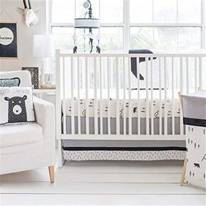 My Baby Sam 3 Piece Crib Bedding Set, Rosebud Lane