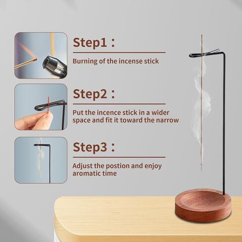 Simcat Backflow Incense Burner، حامل بخور الشلال مع 20 مخروط بخور خلفي و 30 عصا بخور، 1 حصيرة، 1 ملاقط، حامل بخور الفيل السيراميكي للعصي ديكور المنزل المكتبي in Kuwait