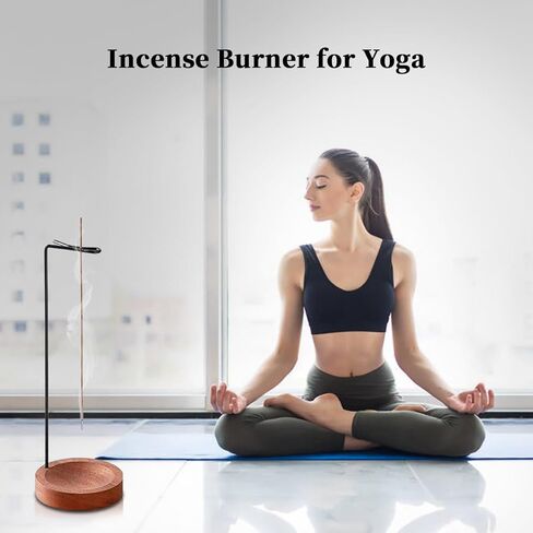 Simcat Backflow Incense Burner، حامل بخور الشلال مع 20 مخروط بخور خلفي و 30 عصا بخور، 1 حصيرة، 1 ملاقط، حامل بخور الفيل السيراميكي للعصي ديكور المنزل المكتبي in Kuwait