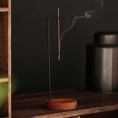 Simcat Backflow Incense Burner، حامل بخور الشلال مع 20 مخروط بخور خلفي و 30 عصا بخور، 1 حصيرة، 1 ملاقط، حامل بخور الفيل السيراميكي للعصي ديكور المنزل المكتبي in Kuwait