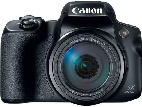 Canon PowerShot SX70 HS Digital Camera (3071C001) - with 32GB Memory Card, Bag, Cleaning Kit, More (Renewed) in Saudi Arabia