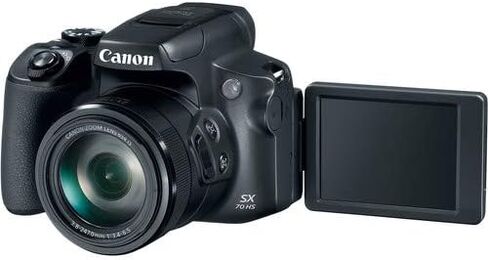 Canon PowerShot SX70 HS Digital Camera (3071C001) - with 32GB Memory Card, Bag, Cleaning Kit, More (Renewed) in Saudi Arabia