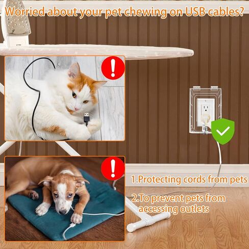Switch Cover,Baby Proof Light Outlet Covers,Child Safety Switch Plate Guard,Wall Plug Box,Kids Electrical Protector Box Fits All Outlet 4.95" H X 3.35" W X 1.77" D or Smaller (1 Pack) in Saudi Arabia