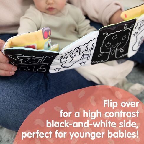 LAMAZE Accordion Bus On-The-Go Baby Playmat - Includes Pictures, Baby Mirror - Crinkle Books for Babies - Developmental and Sensory Toys for Infants - Ages 6 Months and Up in Saudi Arabia