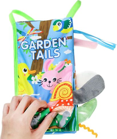 كتاب هابافيس بيبي فيرست من القماش الناعم، ألعاب تعليمية حسية مبكرة للأولاد والبنات، ألعاب استحمام، كتب مجعدة تعمل باللمس والملمس in Kuwait