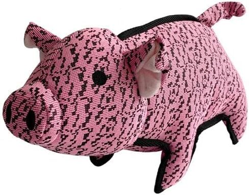 Pet Lou Farmhouse Pig Dog Plush Toy, 11-inch Length in Saudi Arabia