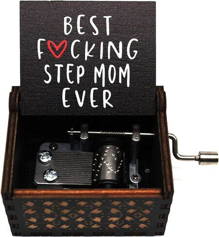 ukebobo Wooden Music Box- You are My Sunshine Music Box, Gifts for Step Mom- 1 Set(fk) in Kuwait