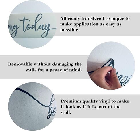 My Vinyl Story - Be Our Guest - Large Wall Decals for Door Family Decal Quote Word Sayings Sticker Sign Family Decor Removable Vinyl for Office Guest Room Home 36x9 Inches in Saudi Arabia