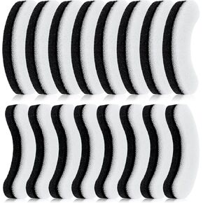 Rcybeo Cat Water Fountain Filter, 16 Pack Replacement Premium Pet Fountain Filters for WF050 and WF100 Pet Water Fountain, Arc-Shaped Washable Pet Fountain Filters with Triple Filtration System in Kuwait