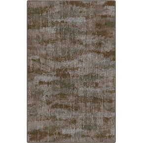 Brumlow Mills Rustic Abstract Bohemian Contemporary Colorful Print Pattern Area Rug for Living Room Decor, Dining, Kitchen Rugs, Bedroom or Entryway Rug, 3'4" x 5', Earthtones
