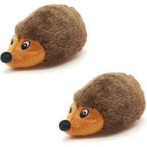 SUNKYPUP Hedgehogz Squeaky Dog Toy, Stuffed Plush Dog Toys for Small Medium Dogs (8 Inch (2 Pack)) in Saudi Arabia