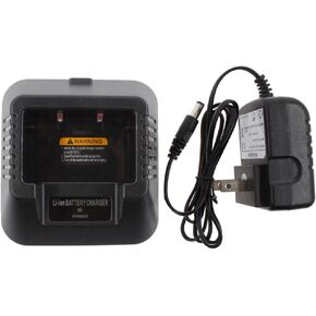Tenq Desktop Charger (Us Type) Fit for Baofeng Uv-5r 5ra 5rb 5rc 5rd 5re 5replus in Kuwait