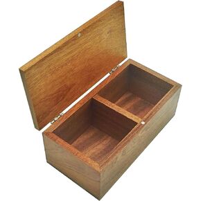 Handcrafted Sapele Wood Square Jewelry and Watch Decorative for Wedding, Christmas,Birthdays Gift Box