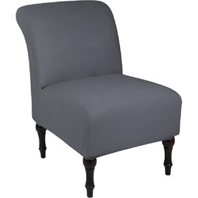 أغطية كرسي NIBESSER بدون ذراع، غطاء كرسي مميز، أغطية كراسي مطاطية منقوشة مقاومة للماء وأغطية حماية للأثاث قابلة للإزالة والغسل لغرفة المعيشة والفندق (رمادي) in Kuwait