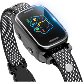 طوق تدريب الصدمات للكلاب من Homcolorful، 5 أوضاع للتدريب، أطواق مضادة للنباح للكلاب، 9 مستويات صدمة آمنة، طوق تدريب الكلاب مقاوم للماء مع 7 حساسية قابلة للتعديل، طوق النباح للكلاب الصغيرة والمتوسطة والكبيرة in Kuwait