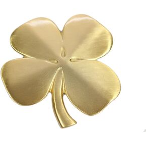 Robert Emmet Co. Lucky 4 Leaf Clover Ireland Wall Hanging Gold Lucky Shamrock Plated Pewter Irish Blessing Wall Decor in Saudi Arabia
