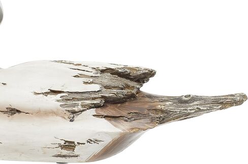 Deco 79 Polystone Duck Decorative Sculpture Home Decor Statues, Set of 2 Accent Figurines 14", 12"W, Beige in Saudi Arabia