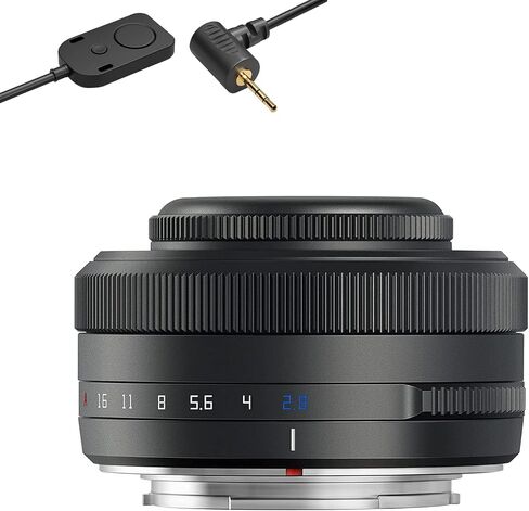 تي تي ارتيزان عدسة AF 27 ملم F2.8 XF لكاميرا فوجي فيلم X-Mount XS10 X-A1 X-A10 X-A2 X-A3 X-A5 X-A7 X-M1 X-M2 X-H1 X-T1 X-T10 X-T2 X-T20 X-T3 X-T4 X-T100 X-X-T2000 X-T30 X-PRO1 X-PRO2 XE1 XE2، تيتانيوم in Kuwait
