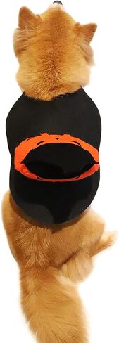 BESFAN Dog Halloween Costumes - Holiday Pet Costume - Pumpkin Felt Coat with Velcro Strap for Medium to Large Size Dog in Kuwait
