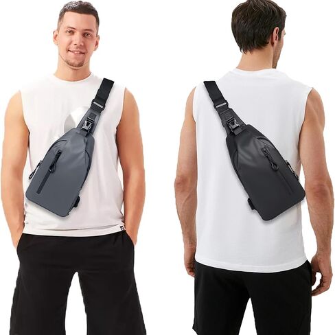 حقيبة ظهر IMAGERIO Crossbody Sling للنساء والرجال، حقيبة كتف وحقيبة صدر وحقيبة نهارية للسفر والمشي لمسافات طويلة وفي الهواء الطلق in Kuwait