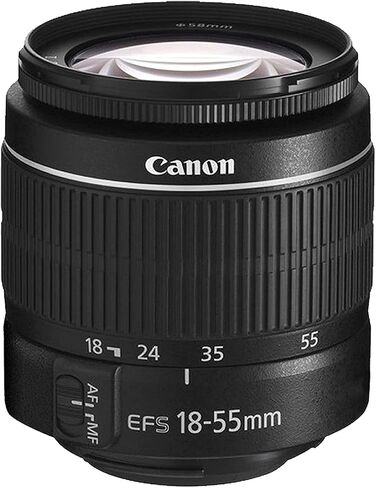 كاميرا Canon EOS 3000d / Rebel T100 DSLR مع عدسة تكبير 18-55 مم F/3.5-5.6 + عدسة 75-300 مم F/4-5.6 III + عدسة تليفوتوغرافي فائقة 420-800 مم + ذاكرة سعة 128 جيجابايت، حافظة - ملحقات صور احترافية باقة in Saudi Arabia